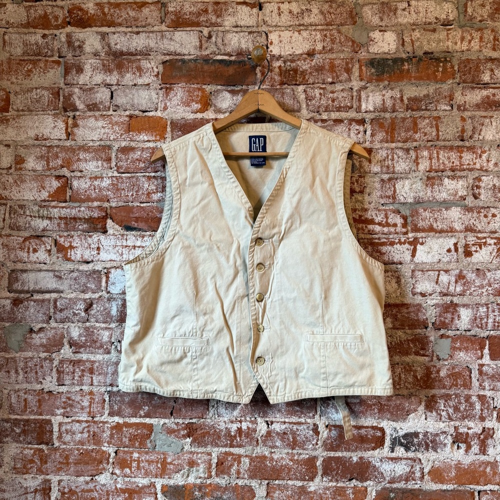 GAP Light Tan Vest